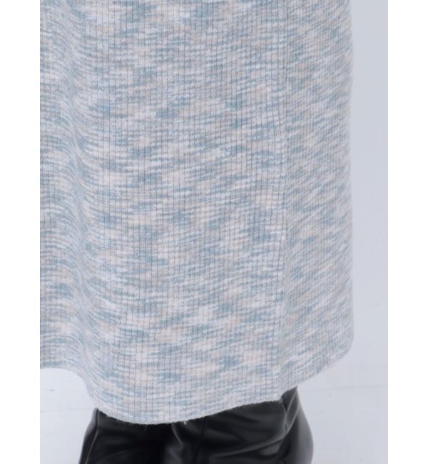 LAGUNAMOON「リボンカラーネックニットワンピース」|ワンピース|