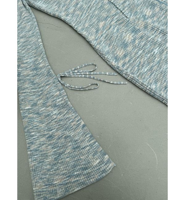 LAGUNAMOON「リボンカラーネックニットワンピース」|ワンピース|