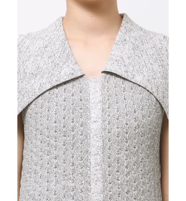 LAGUNAMOON「ミックスパターンカラーネックニットワンピース」|ワンピース|