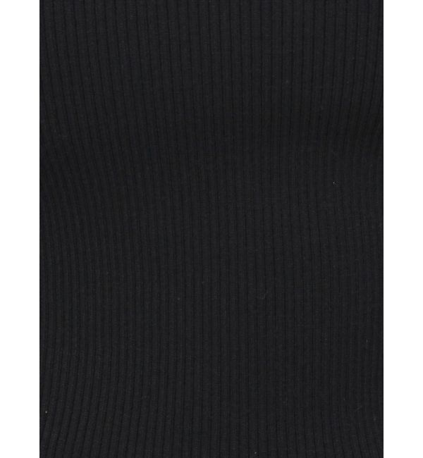 LAGUNAMOON「アシンメトリーラペルリブニットプルオーバー」|ニット・セーター|