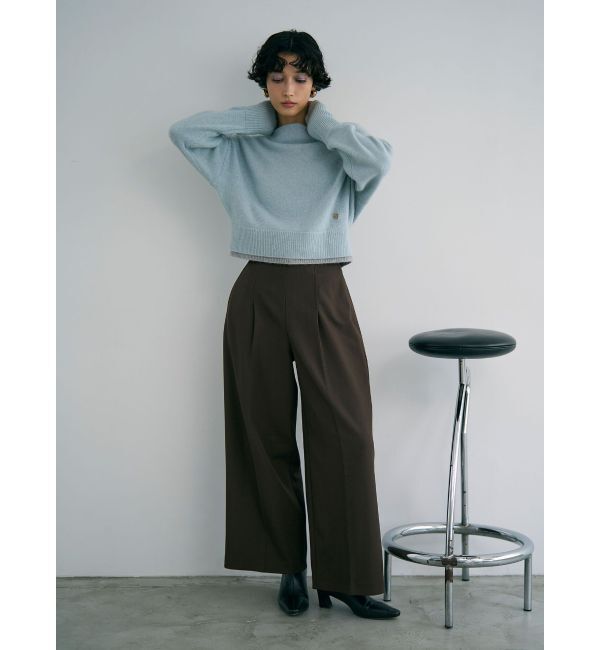 LAGUNAMOON「フォックスブレンドオフショルニットプルオーバー」|ニット・セーター|