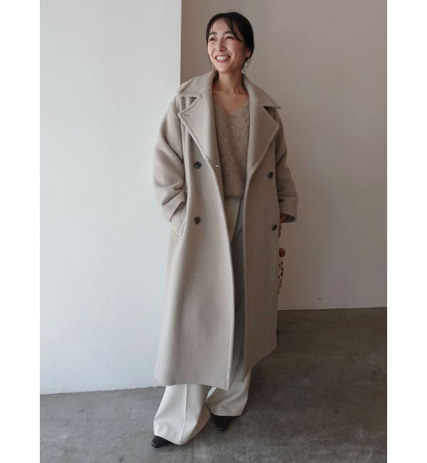 LAGUNAMOON「アルパカシャギーVネックニットプルオーバー」|ニット・セーター|