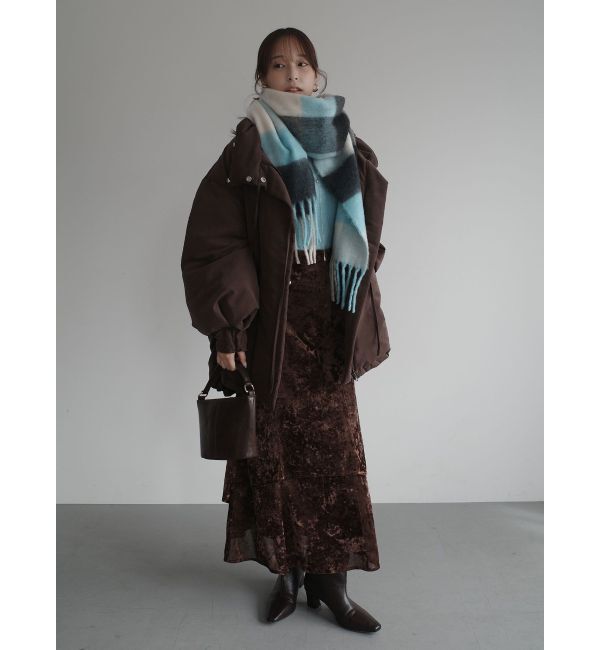 LAGUNAMOON「シアーベロアティアードスカート」|スカート|