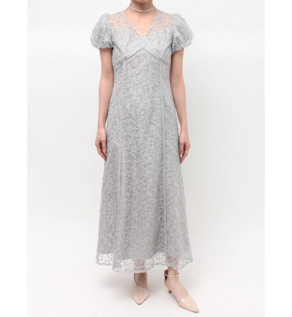 LAGUNAMOON「LADYスモールフラワーレースワンピース」|ドレス|