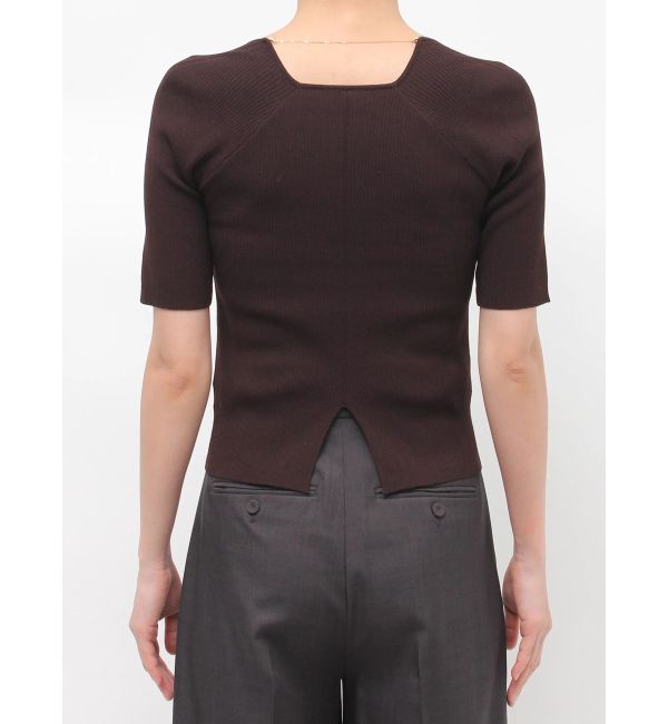 LAGUNAMOON「【UVカット】ラリエットニットプルオーバー」|ニット・セーター|