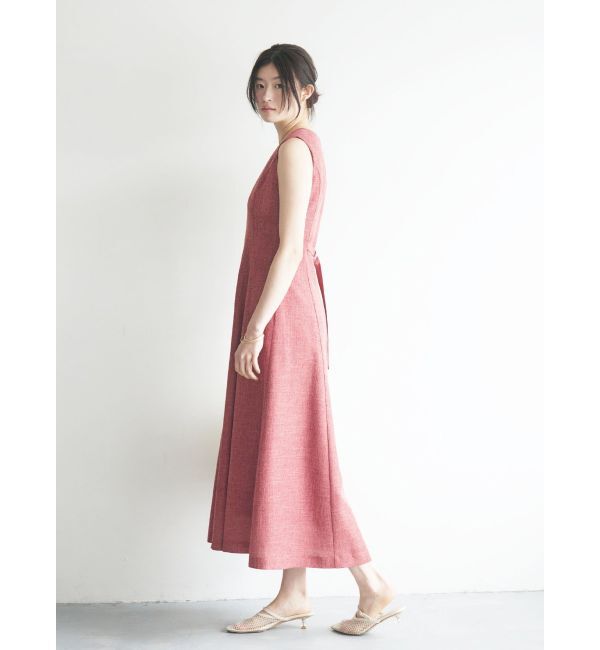 LAGUNAMOON「フロントZIPミックスカラーワンピース」|ワンピース|