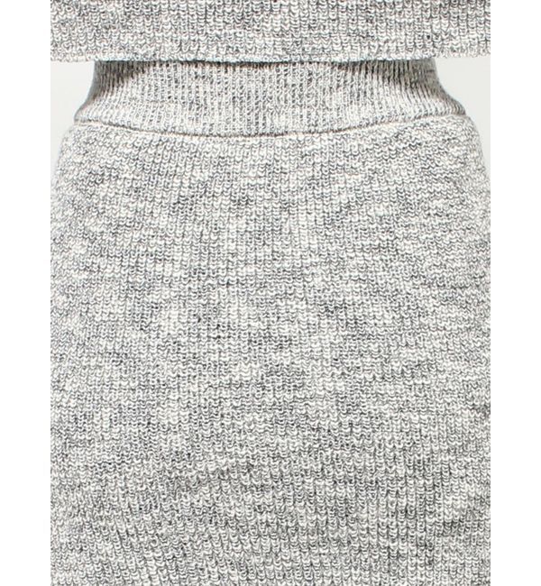 EVRIS「メランジニットセットアップ」|ワンピース|