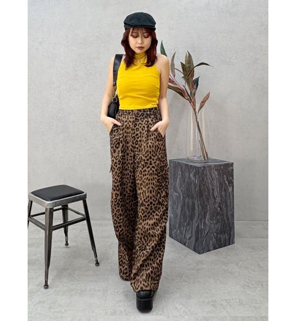 EVRIS「レオパードルーズカーゴパンツ」|その他|