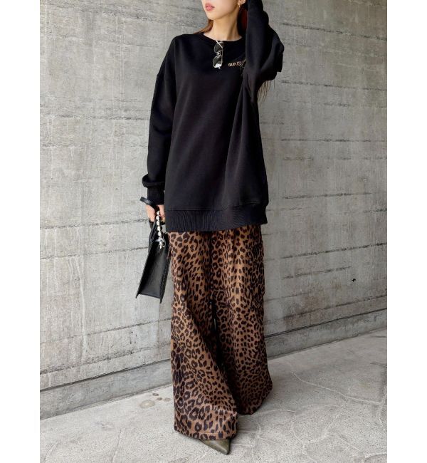 EVRIS「レオパードルーズカーゴパンツ」|その他|