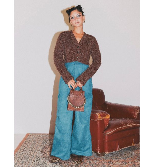 EVRIS「レオパードルーズカーゴパンツ」|その他|