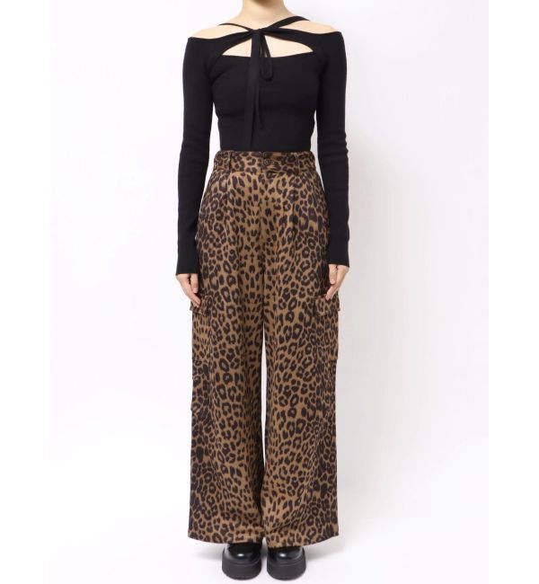 EVRIS「レオパードルーズカーゴパンツ」|その他|