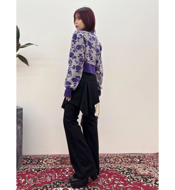 EVRIS「レイヤードフレアパンツ」|その他|