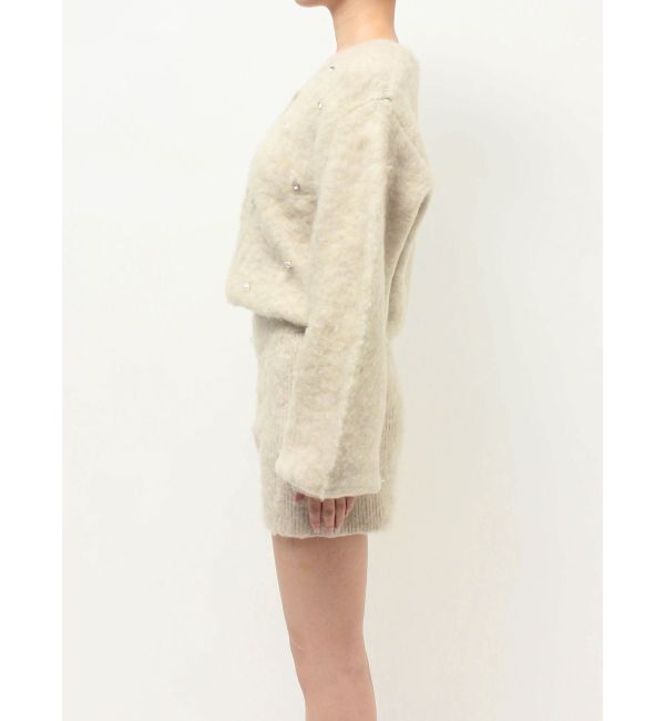 EVRIS「bijouシャギーニットロンパース」|オールインワン|