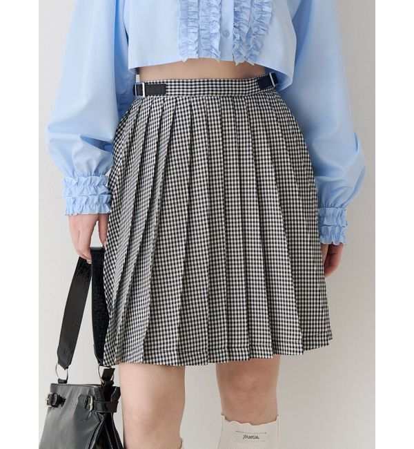 jouetie「ニーレングスプリーツスカート【セットアップ対応】」|スカート|ミックス