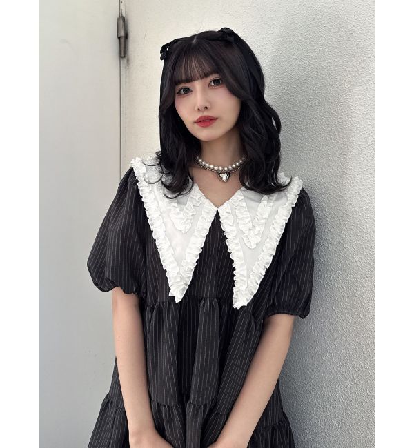 jouetie「ビッグカラーフレアミニワンピース」|ワンピース|