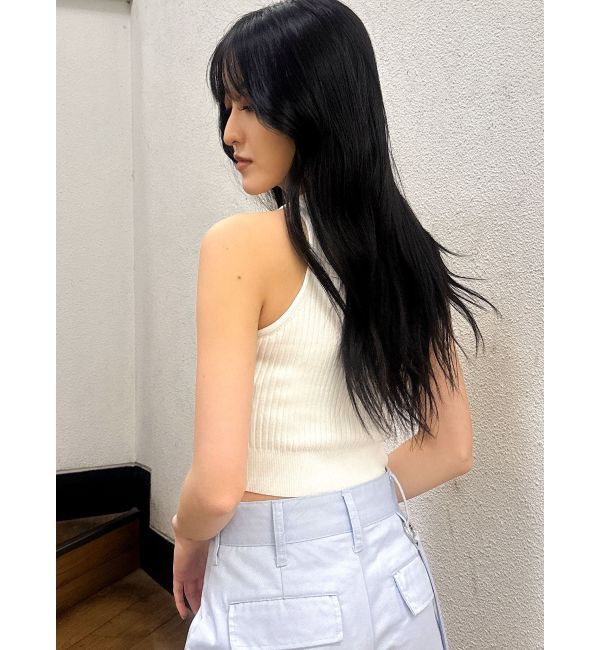 GYDA「Symmetry GYDA MOLDアメスリニットトップス」|ニット・セーター|