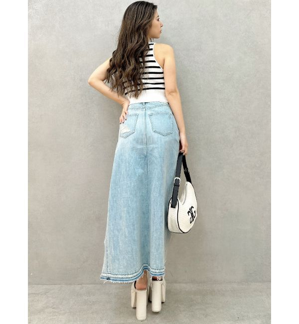 GYDA「Symmetry GYDA MOLDアメスリニットトップス」|ニット・セーター|