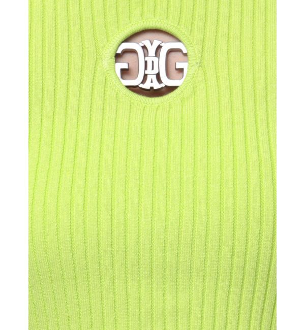 GYDA「Symmetry GYDA MOLDアメスリニットトップス」|ニット・セーター|