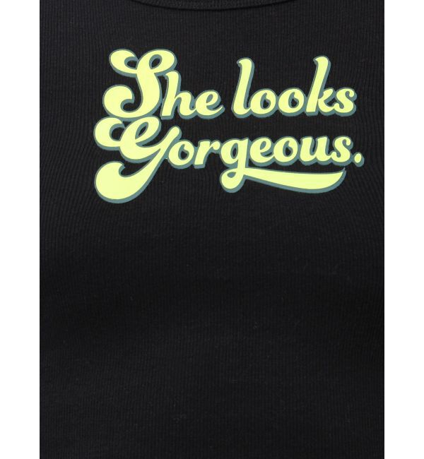 GYDA「logo shadowアメスリテレコタンクトップ」|タンクトップ|