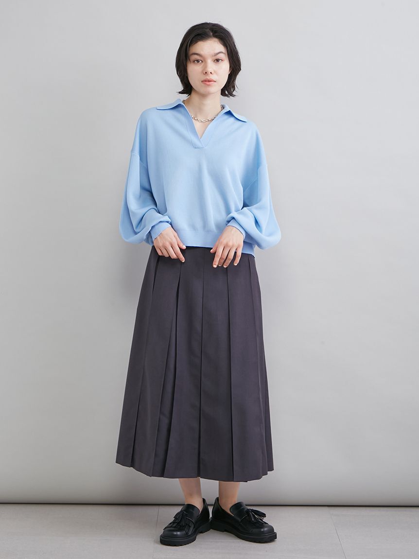 Mila Owen「プリーツタックスカート」|スカート|