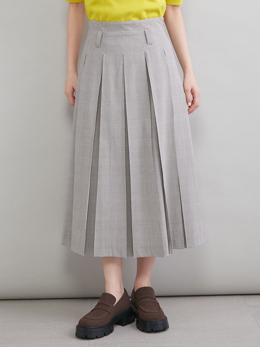 Mila Owen「プリーツタックスカート」|スカート|