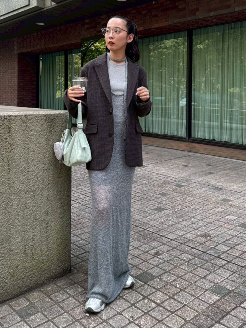 emmi atelier「2wayモヘアニットキャミワンピース」|ワンピース|