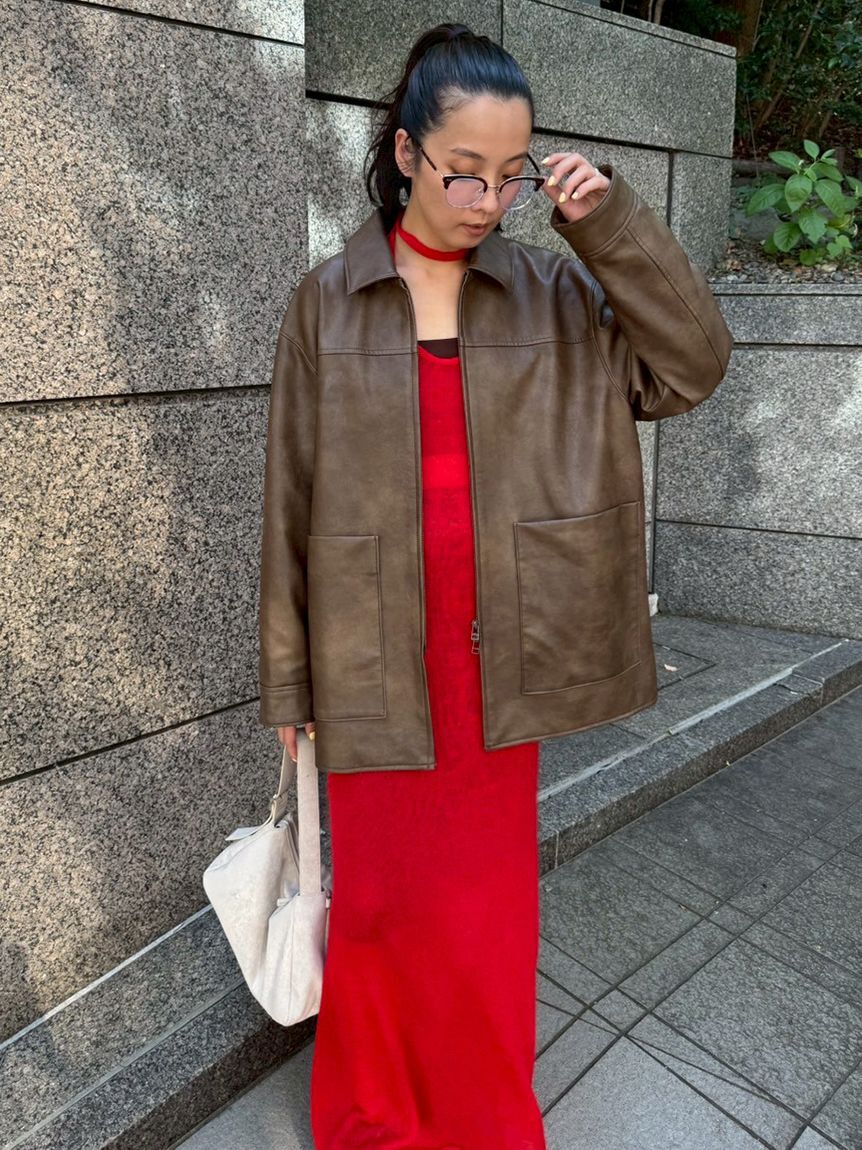 emmi atelier「2wayモヘアニットキャミワンピース」|ワンピース|