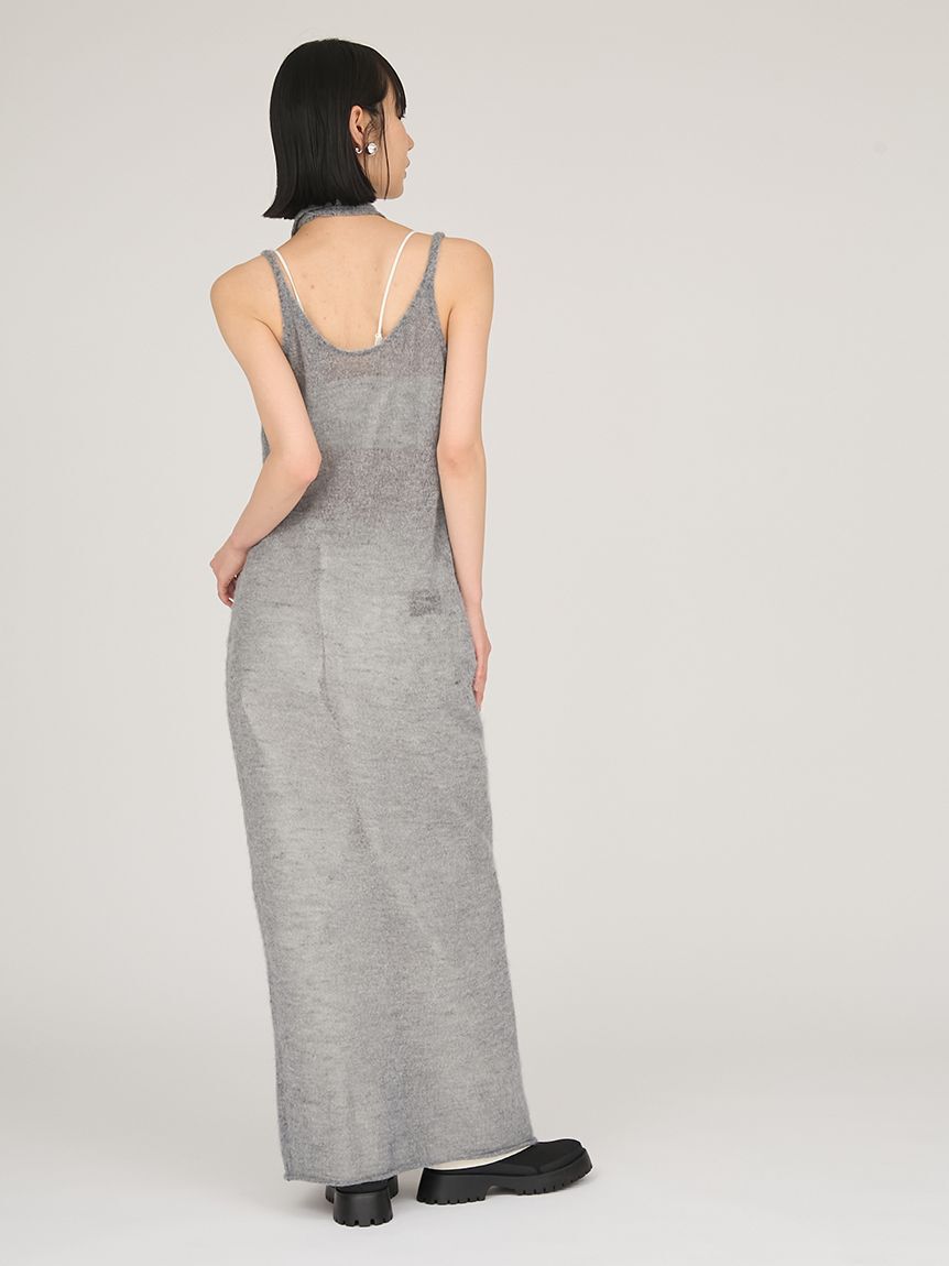 emmi atelier「2wayモヘアニットキャミワンピース」|ワンピース|