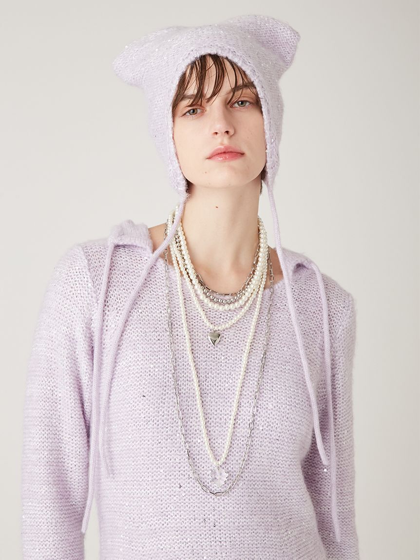 FURFUR「キャットライクビーニー」|ニット帽|