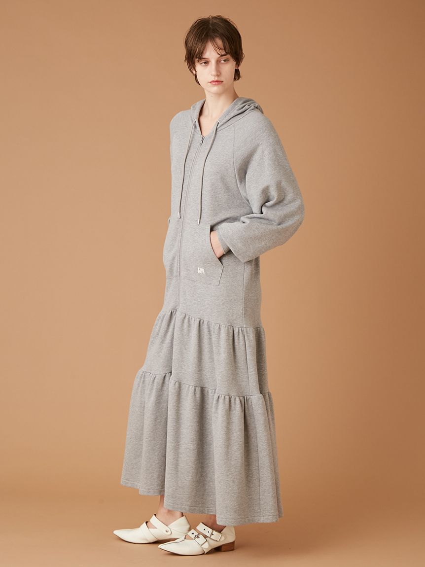 FURFUR「フーディーティアードワンピース」|ワンピース|