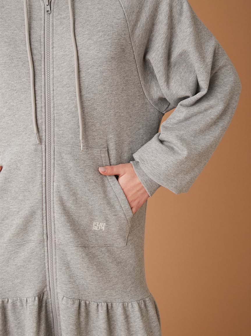 FURFUR「フーディーティアードワンピース」|ワンピース|