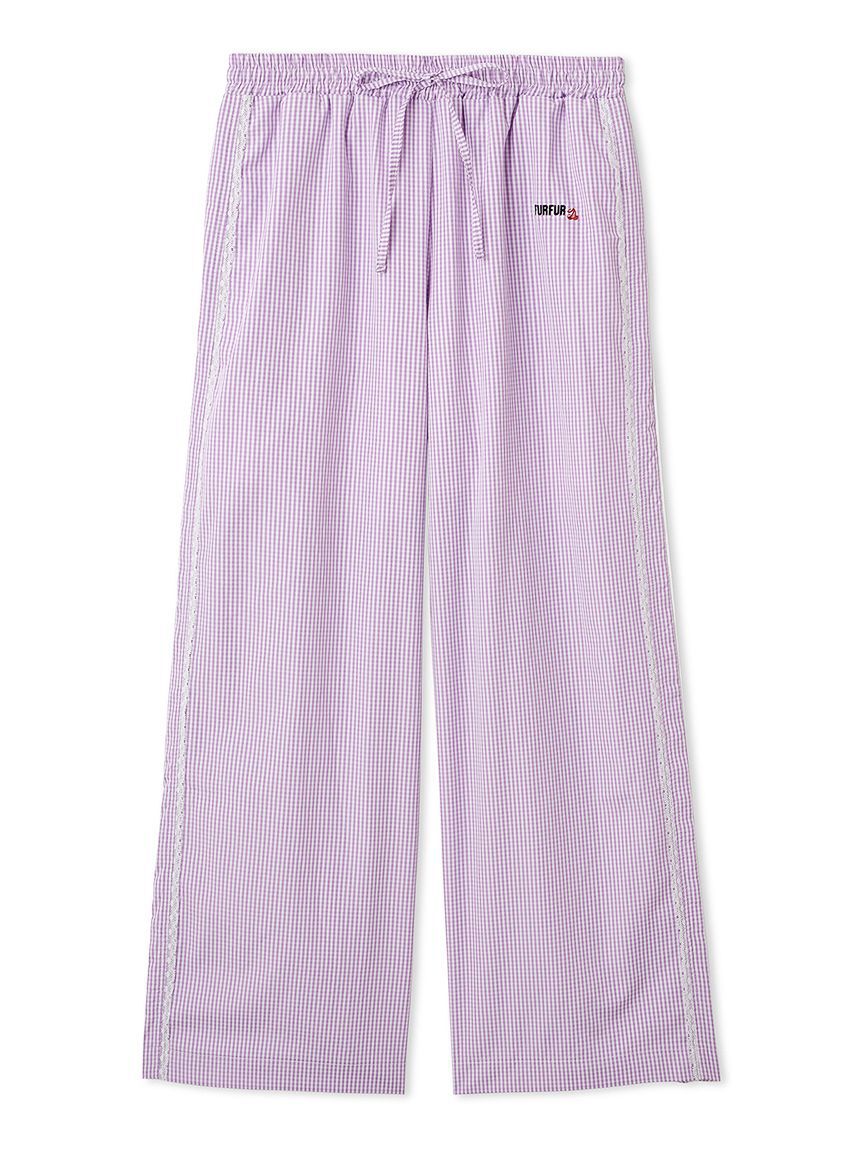 FURFUR「【WEB・一部店舗限定カラー】ギンガムチェックパジャマパンツ」|チノ|