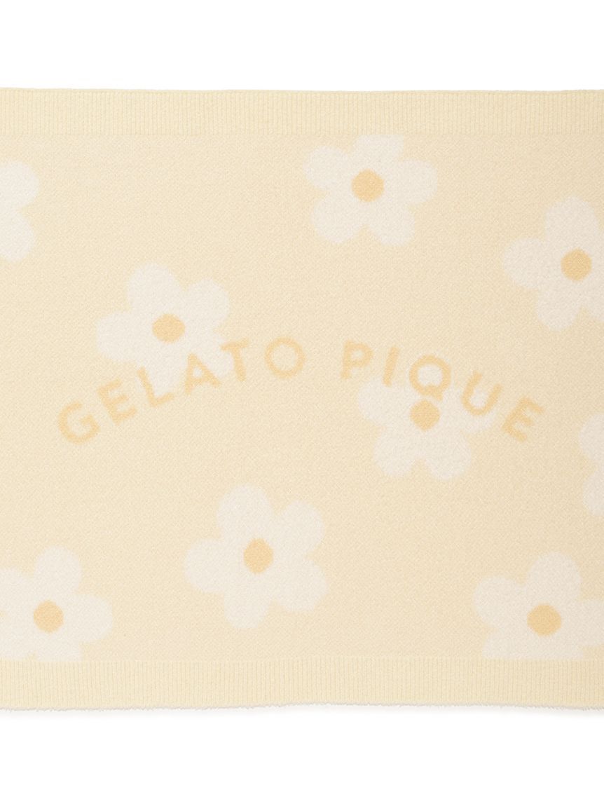  GELATO PIQUE CAT&DOG「【CAT&DOG】スムーズィーフラワージャガードブランケット」|その他|
