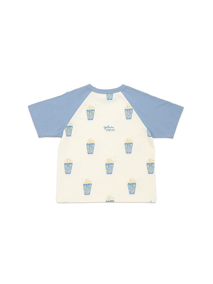 GELATO PIQUE KIDS & BABY「【KIDS】ポップコーン柄半袖Tシャツ」|ルームウェア|