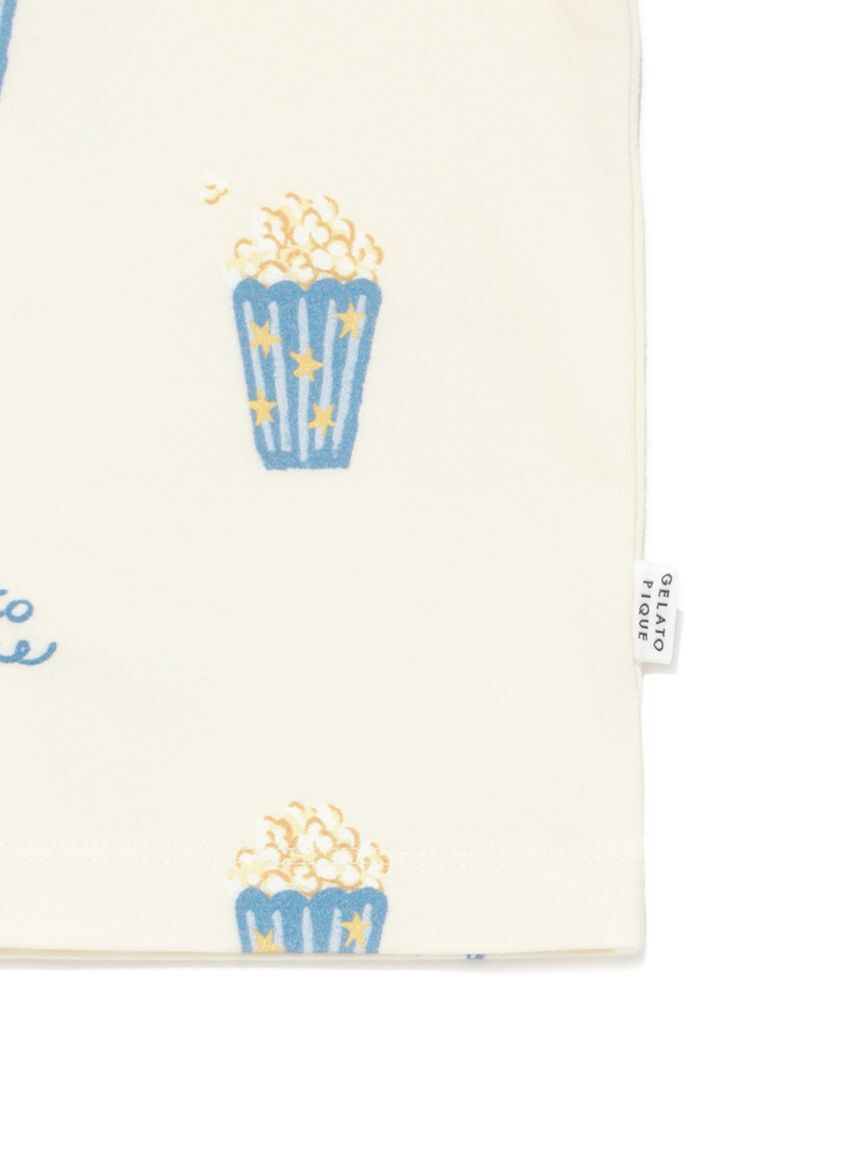 GELATO PIQUE KIDS & BABY「【KIDS】ポップコーン柄半袖Tシャツ」|ルームウェア|