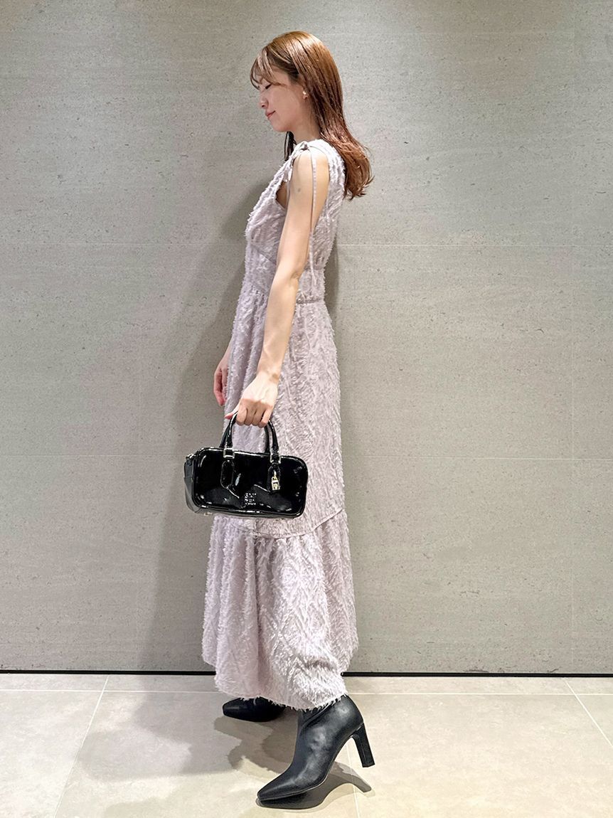 SNIDEL「【00サイズあり】ジャガードドロストディティールワンピース」|ワンピース|