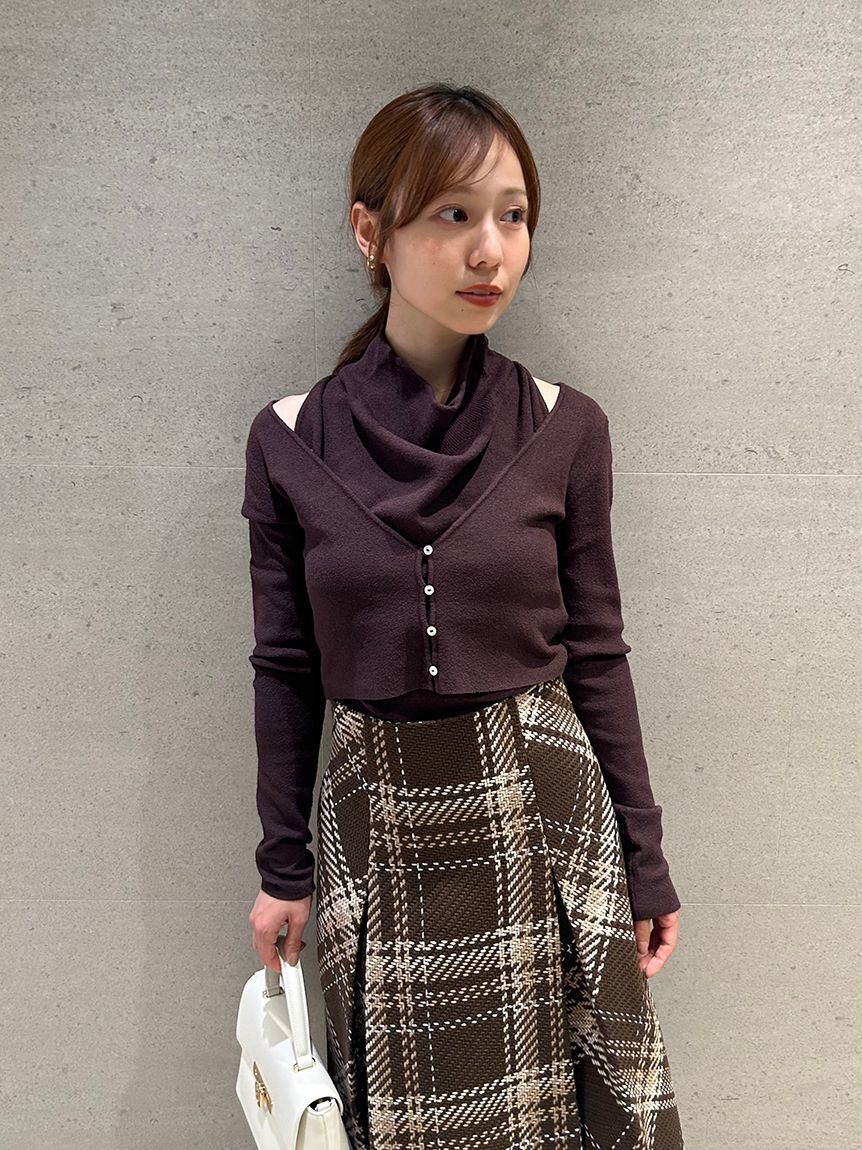 SNIDEL「ノースリーブニットアンサンブル」|ニット・セーター|