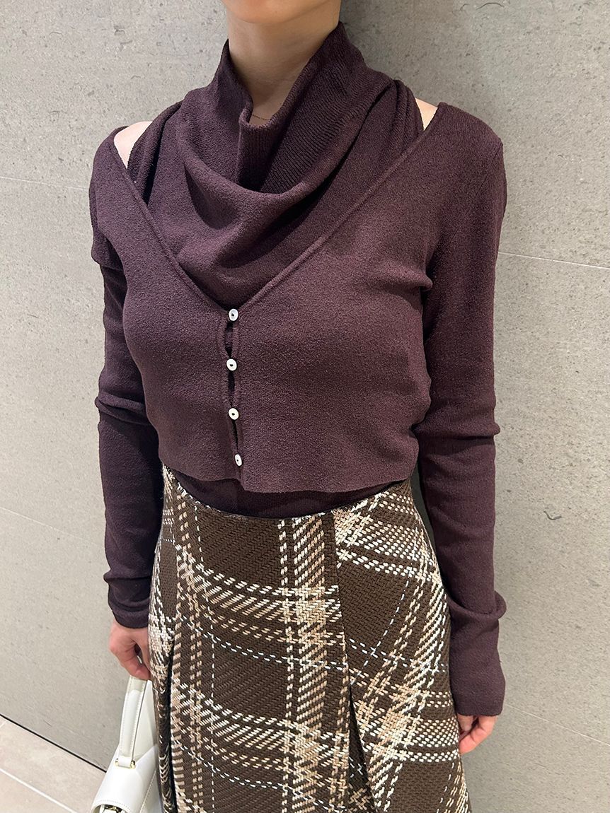 SNIDEL「ノースリーブニットアンサンブル」|ニット・セーター|