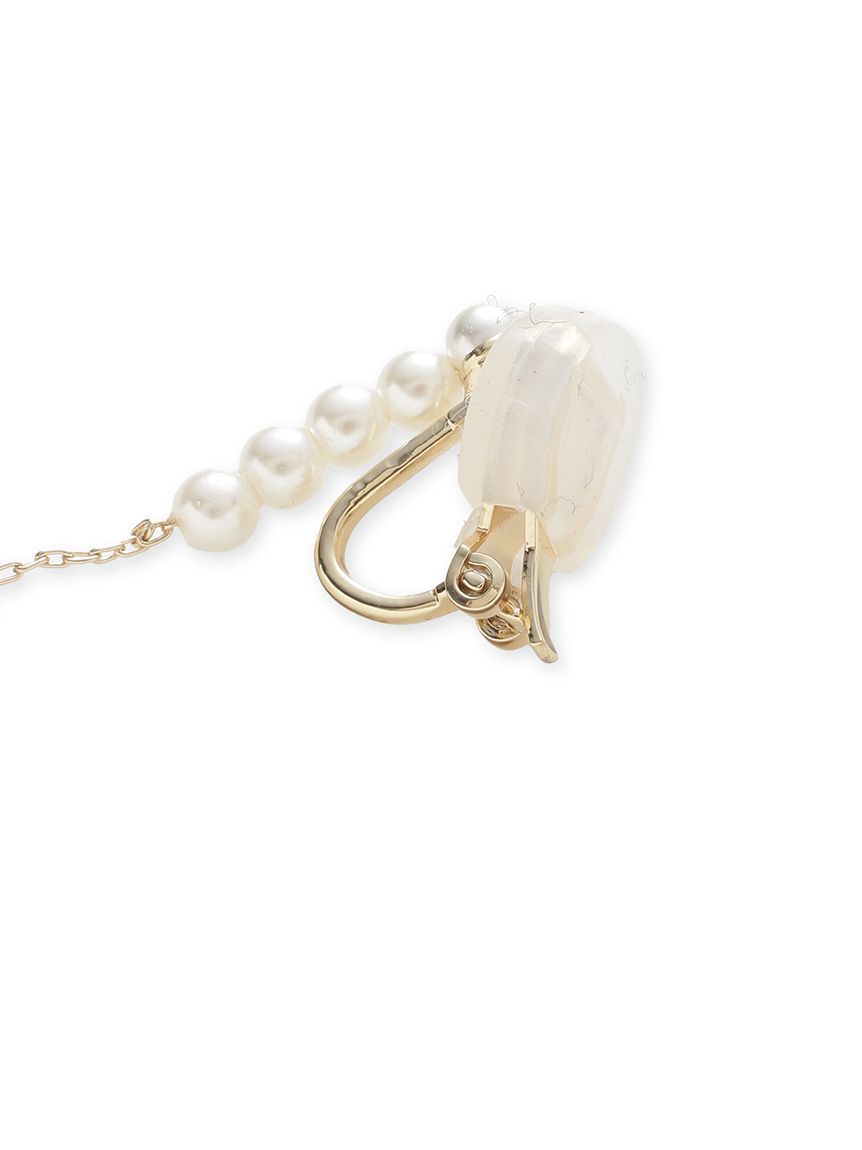 SNIDEL「パールビーズバリエイヤリング」|イヤリング|