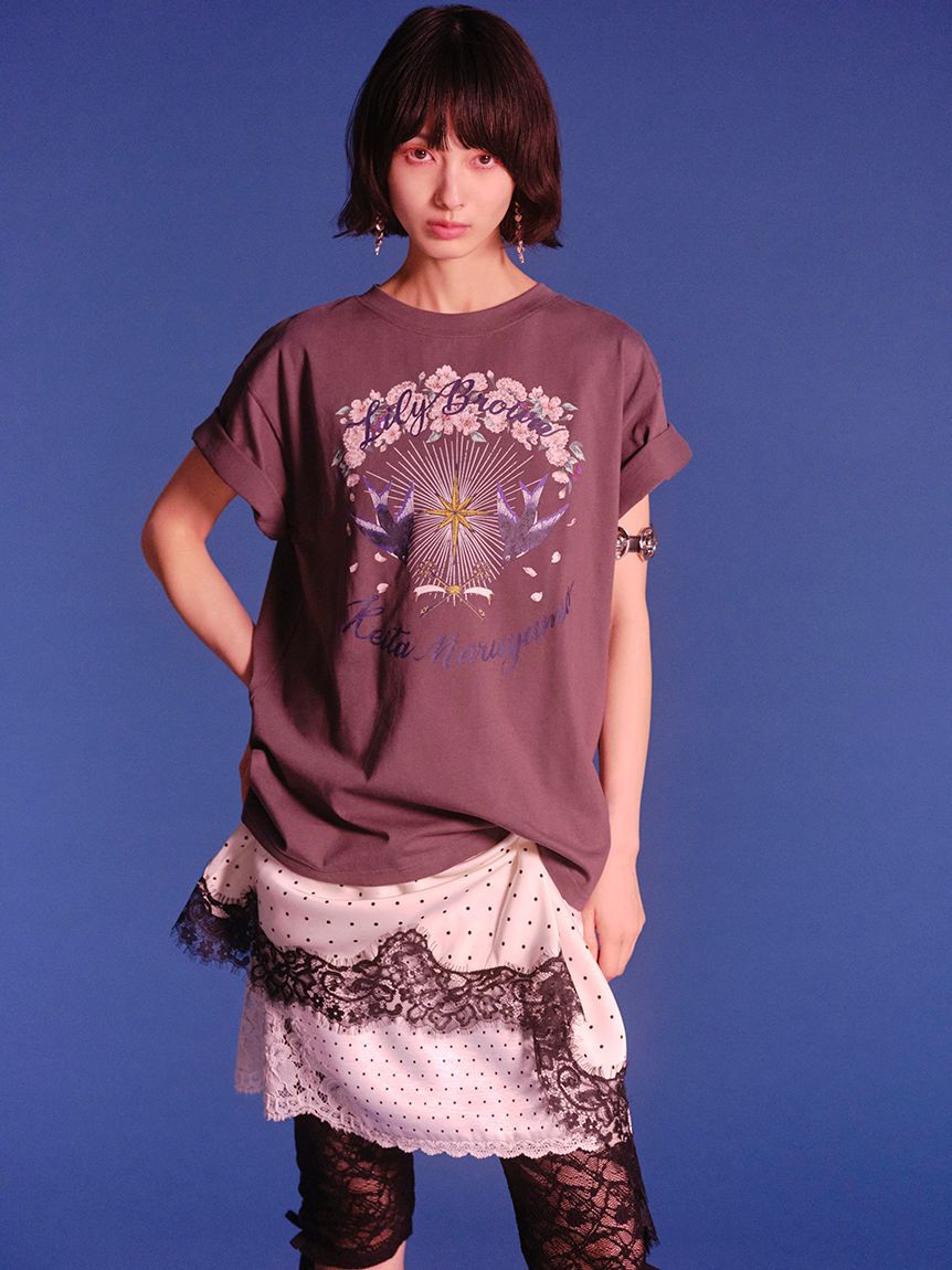 LILY BROWN「【LILY BROWN&times;KEITA MARUYAMA】グラフィックTシャツ」|Tシャツ・カットソー|