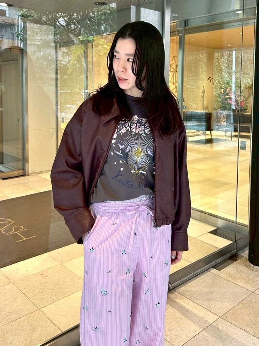 LILY BROWN「【LILY BROWN&times;KEITA MARUYAMA】グラフィックTシャツ」|Tシャツ・カットソー|