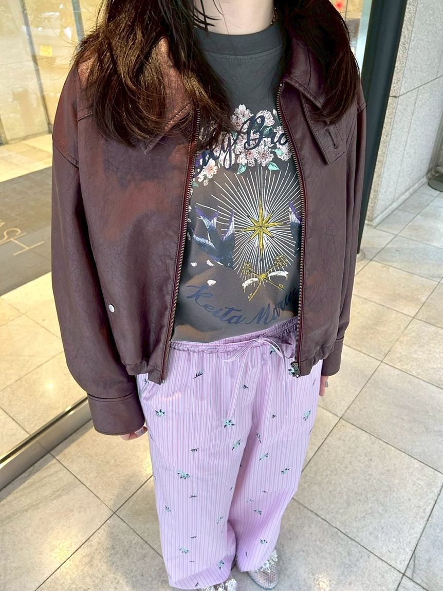 LILY BROWN「【LILY BROWN&times;KEITA MARUYAMA】グラフィックTシャツ」|Tシャツ・カットソー|