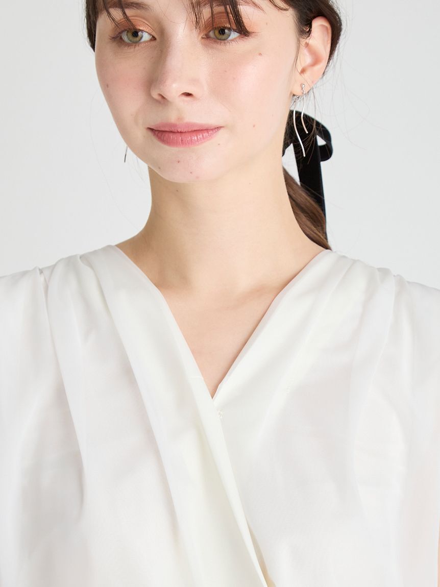 CELFORD「カシュクールシア―トップス」|Tシャツ・カットソー|