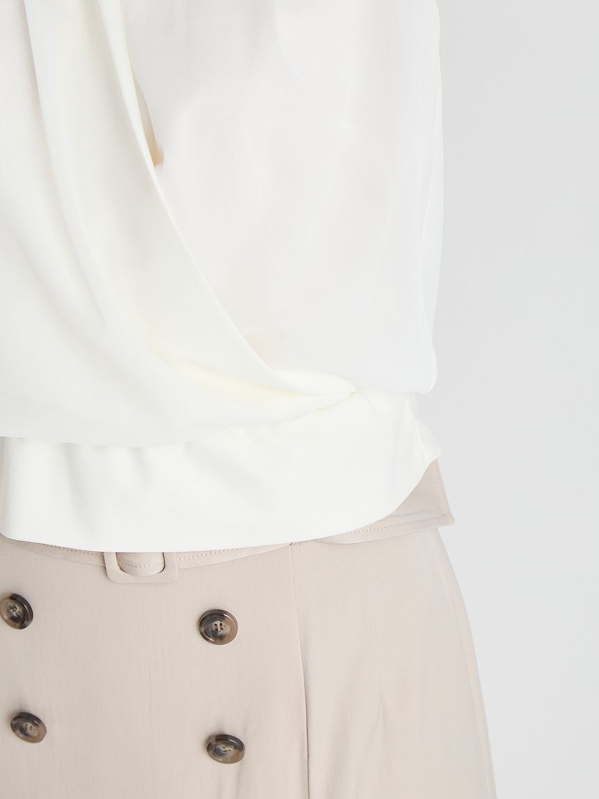 CELFORD「カシュクールシア―トップス」|Tシャツ・カットソー|