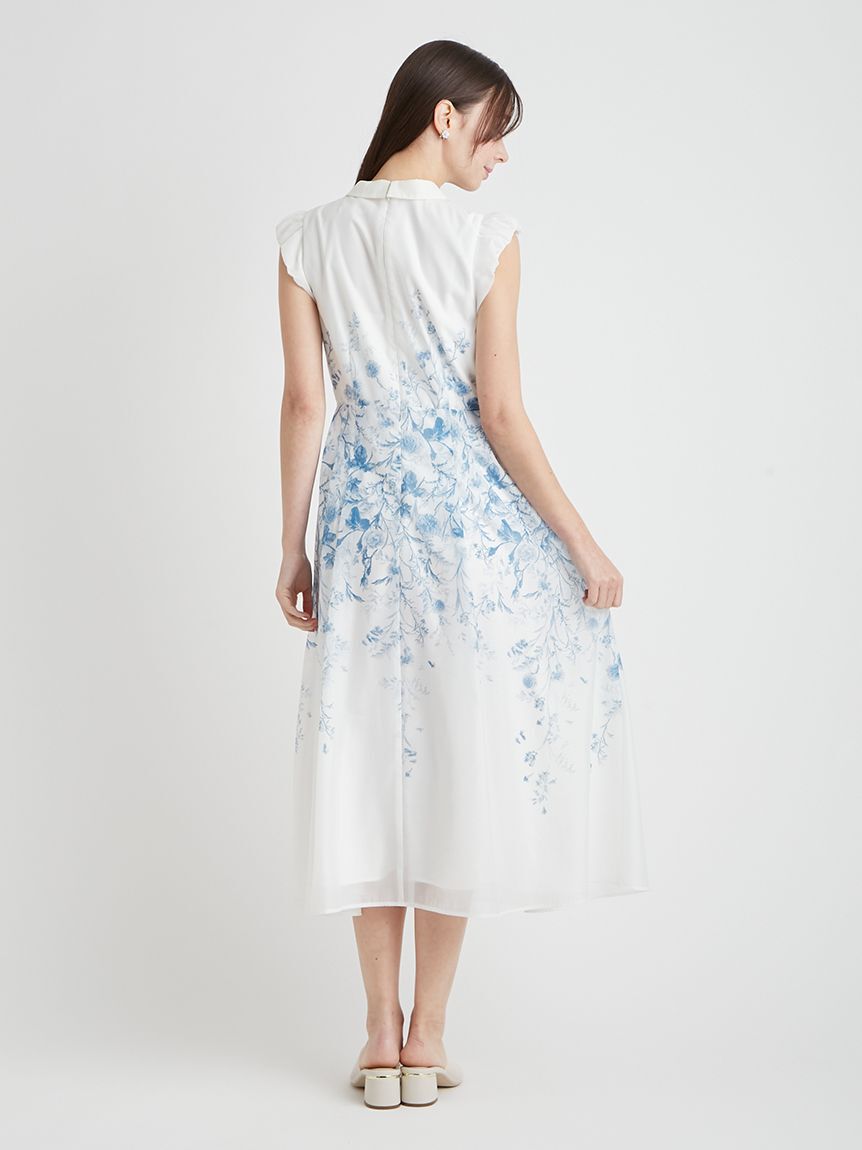 CELFORD「【洗える】パネルフラワーワンピース」|ワンピース|