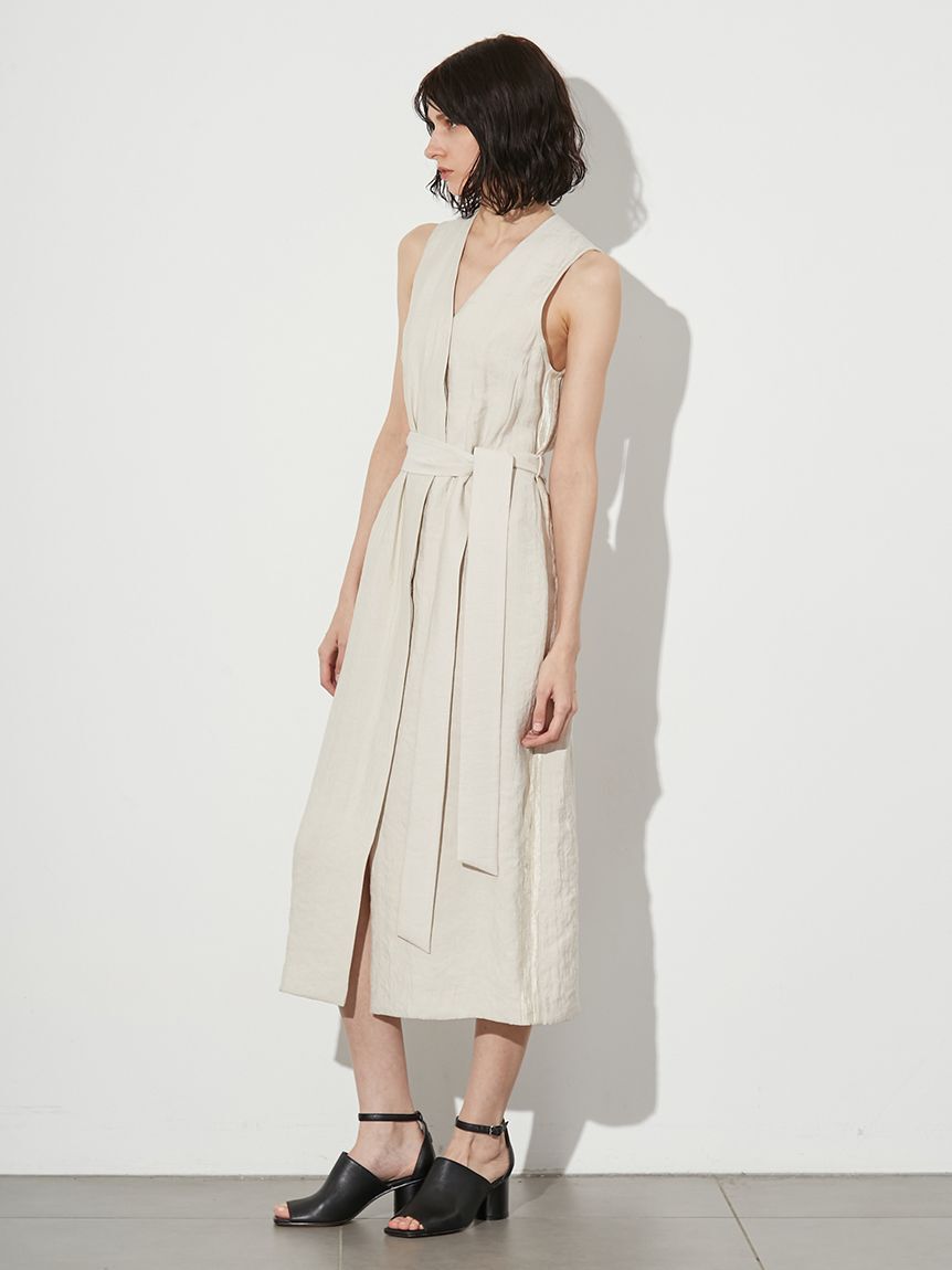 styling/「【セットアップ対応】バックサテンジレワンピース」|ワンピース|