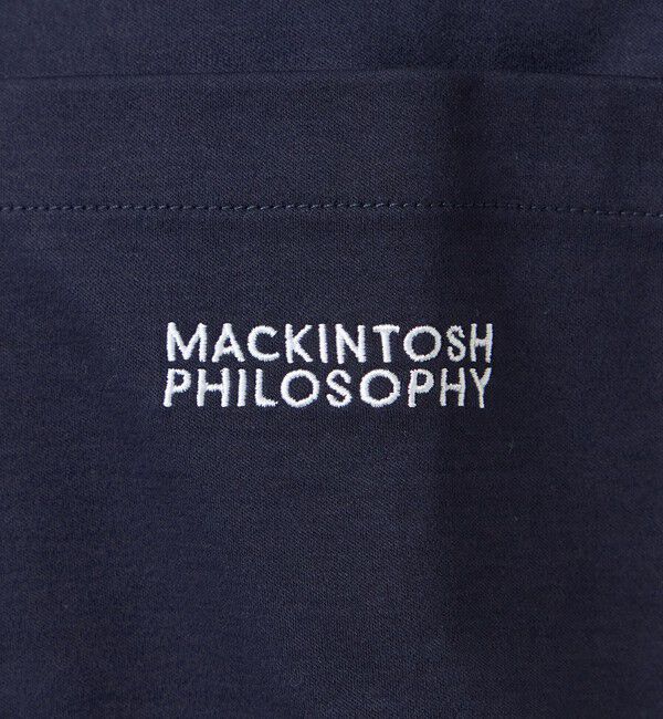MACKINTOSH PHILOSOPHY「シルケットスムース クルーネック半袖ポケT」|Tシャツ・カットソー|