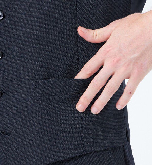 MACKINTOSH PHILOSOPHY「トロッター ウェストコート ピンヘッドストレッチ」|その他|