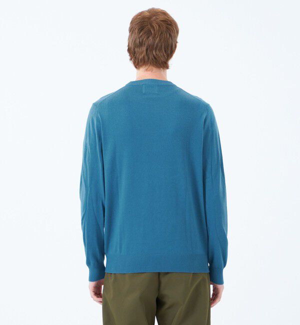 MACKINTOSH PHILOSOPHY「バッキンガムベア 綿ウール天竺 クルーネックプルオーバーニット」|ニット・セーター|