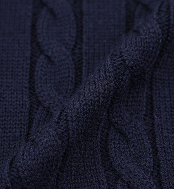 MACKINTOSH PHILOSOPHY「バッキンガムベア ケーブル クルーネックプルオーバー」|ニット・セーター|